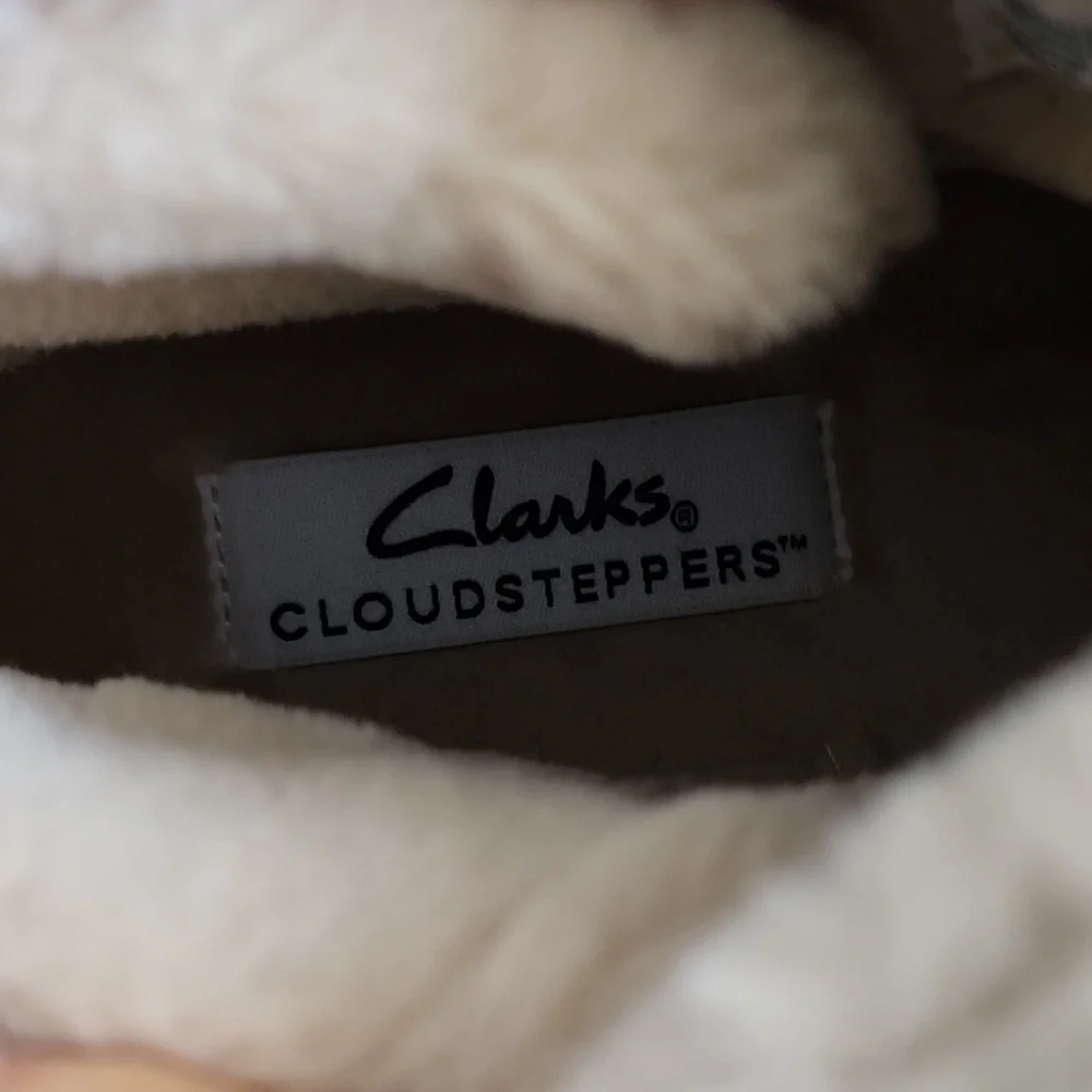 Clarks Fur Ankle Boots - Picture 5 of 5